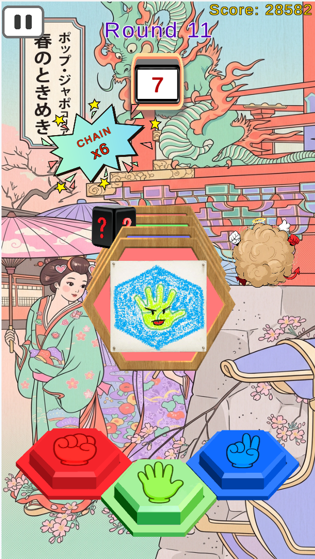Jan Ken Panic — Gameplay